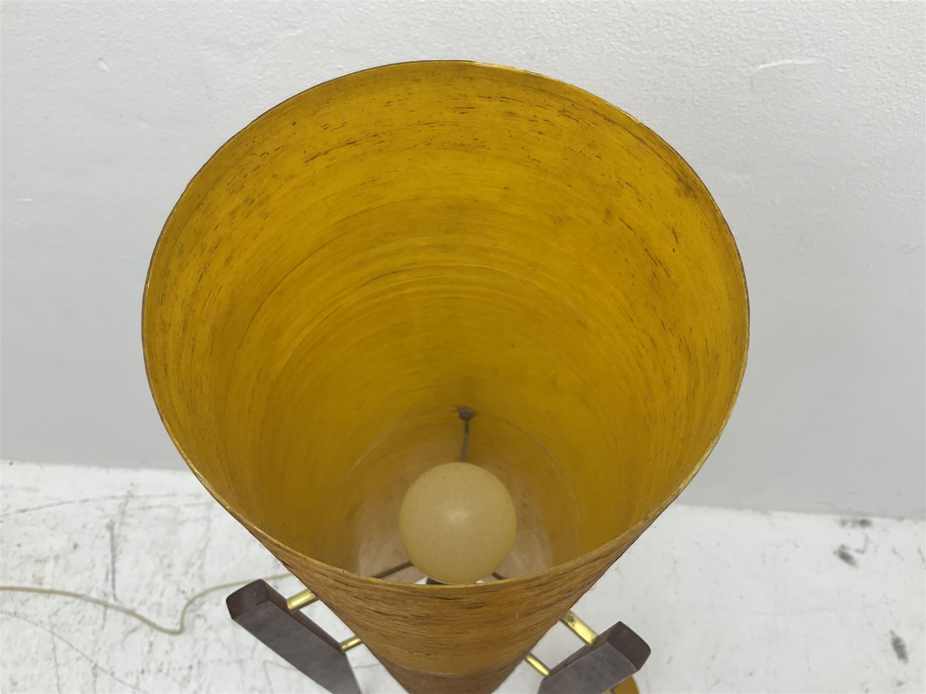 Mid century floor standing rocket lamp - Image 2 of 10