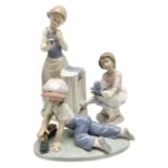 Three Lladro figures