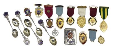 Masonic and similar jewels/medals to include medals from 1958