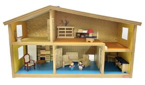 Swedish Lundby dolls house with furniture