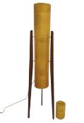 Mid century floor standing rocket lamp