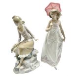 Two Lladro figures