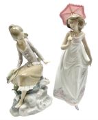 Two Lladro figures