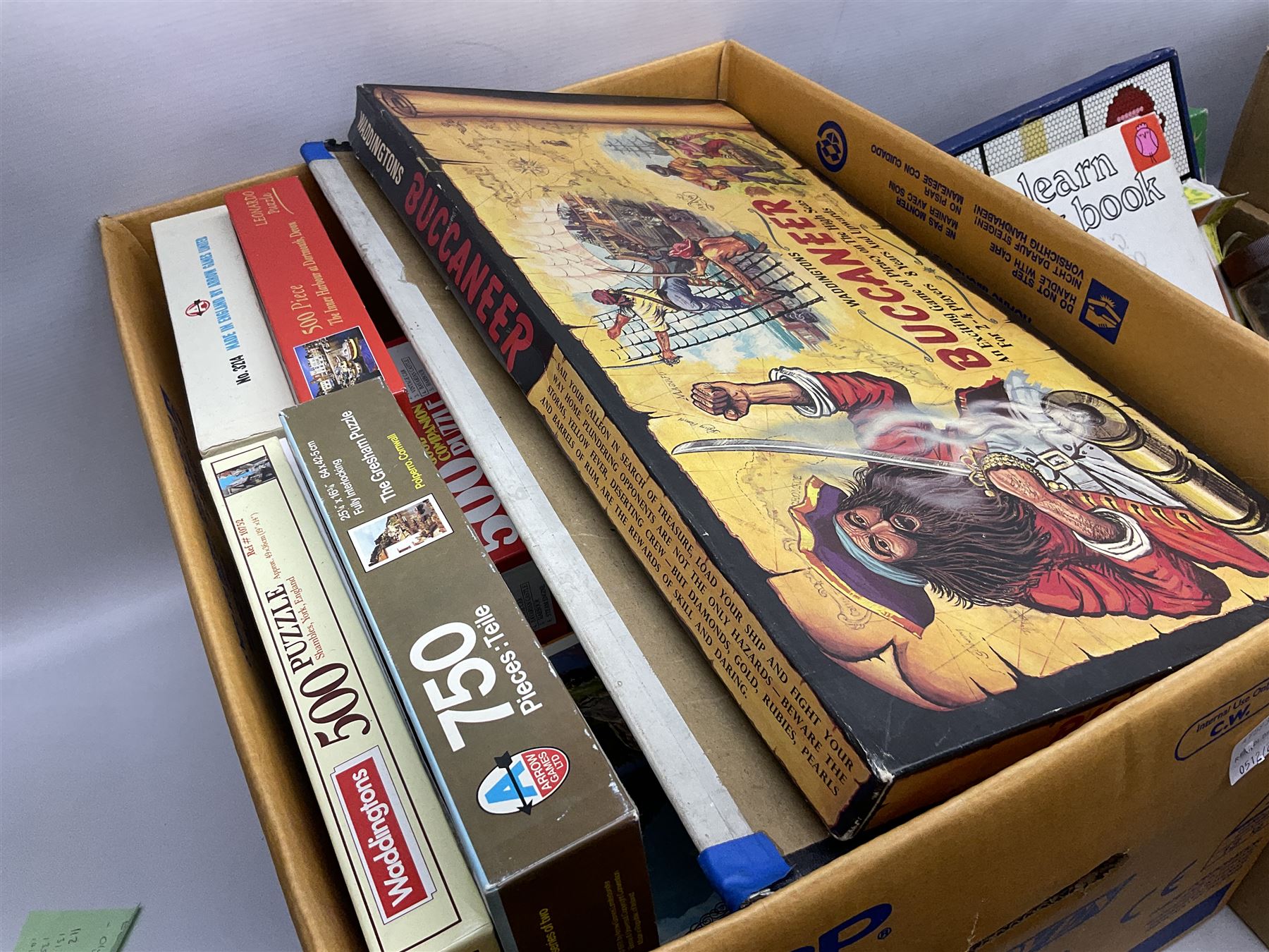 Five boxes of various vintage toys and board games - Image 9 of 13