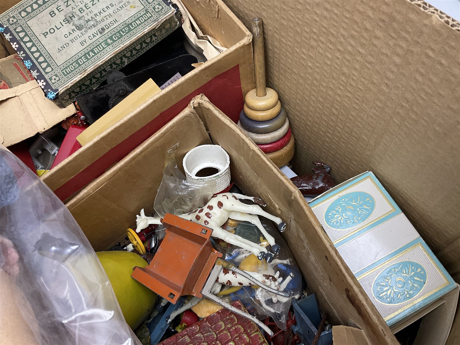 Five boxes of various vintage toys and board games - Image 12 of 13