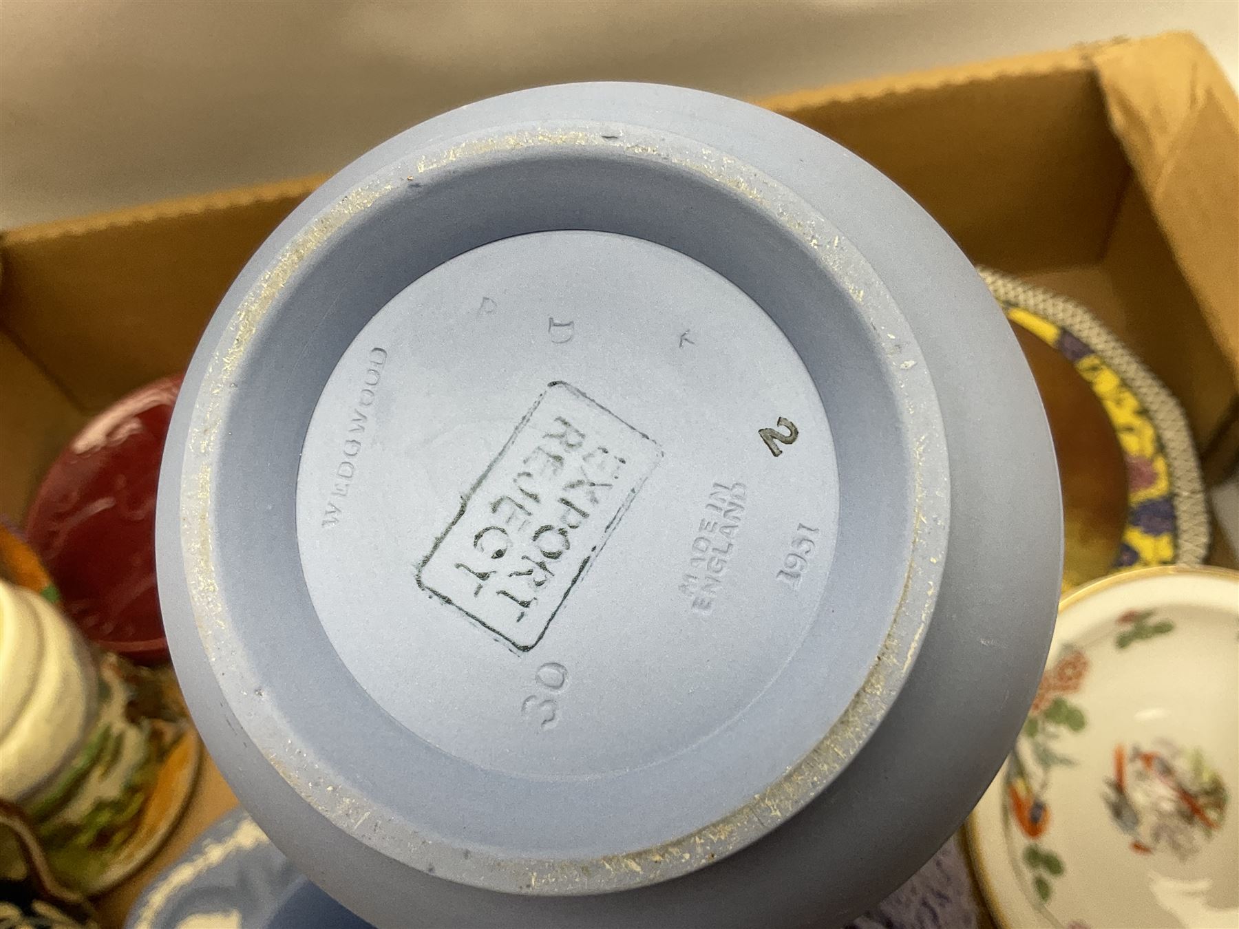 Quantity of Victorian and later ceramics to include Wedgwood Jasperware - Image 15 of 20