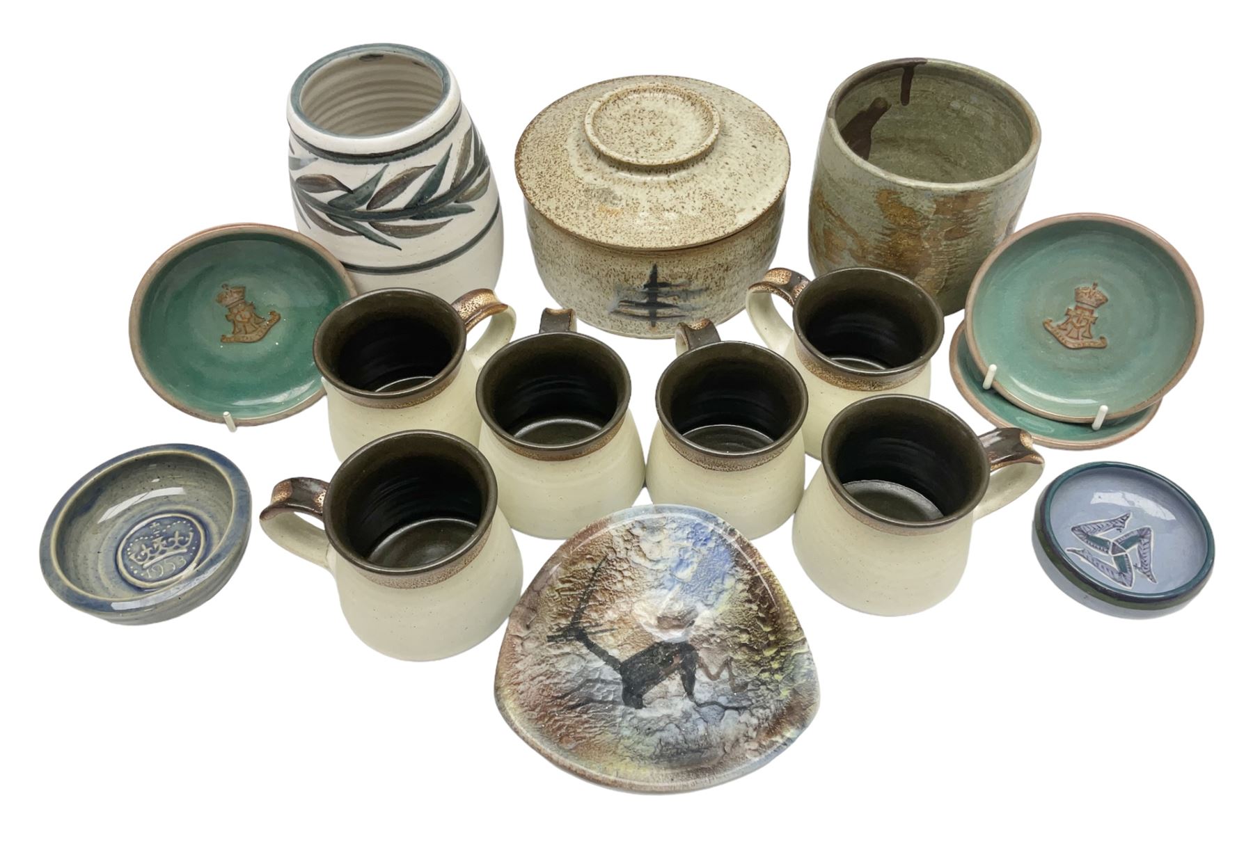 Collection of studio pottery