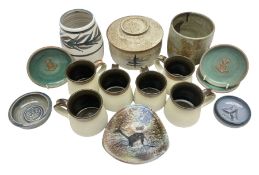 Collection of studio pottery