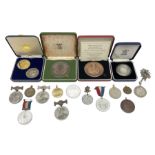 Quantity of commemorative medals and coins