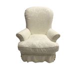 Spoon back tub chair