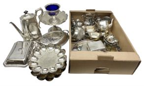 Collection of silver plate