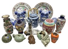 Collection of predominantly Chinese ceramics