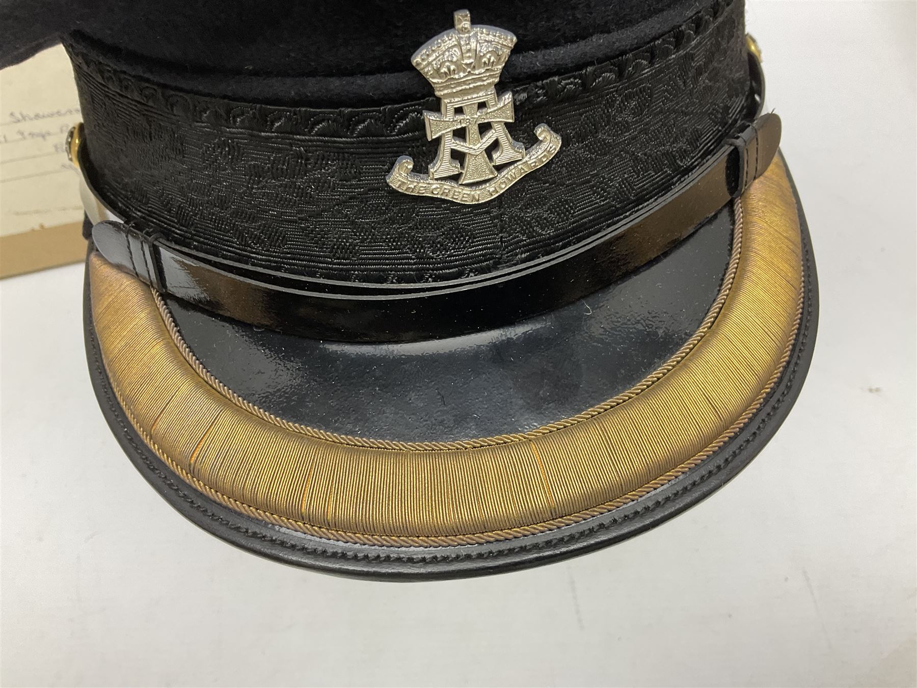Officer's pattern peaked cap of the Green Howards - Image 3 of 7