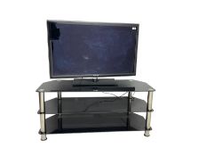 Samsung UE40D5520 40" television on stand (no remote)