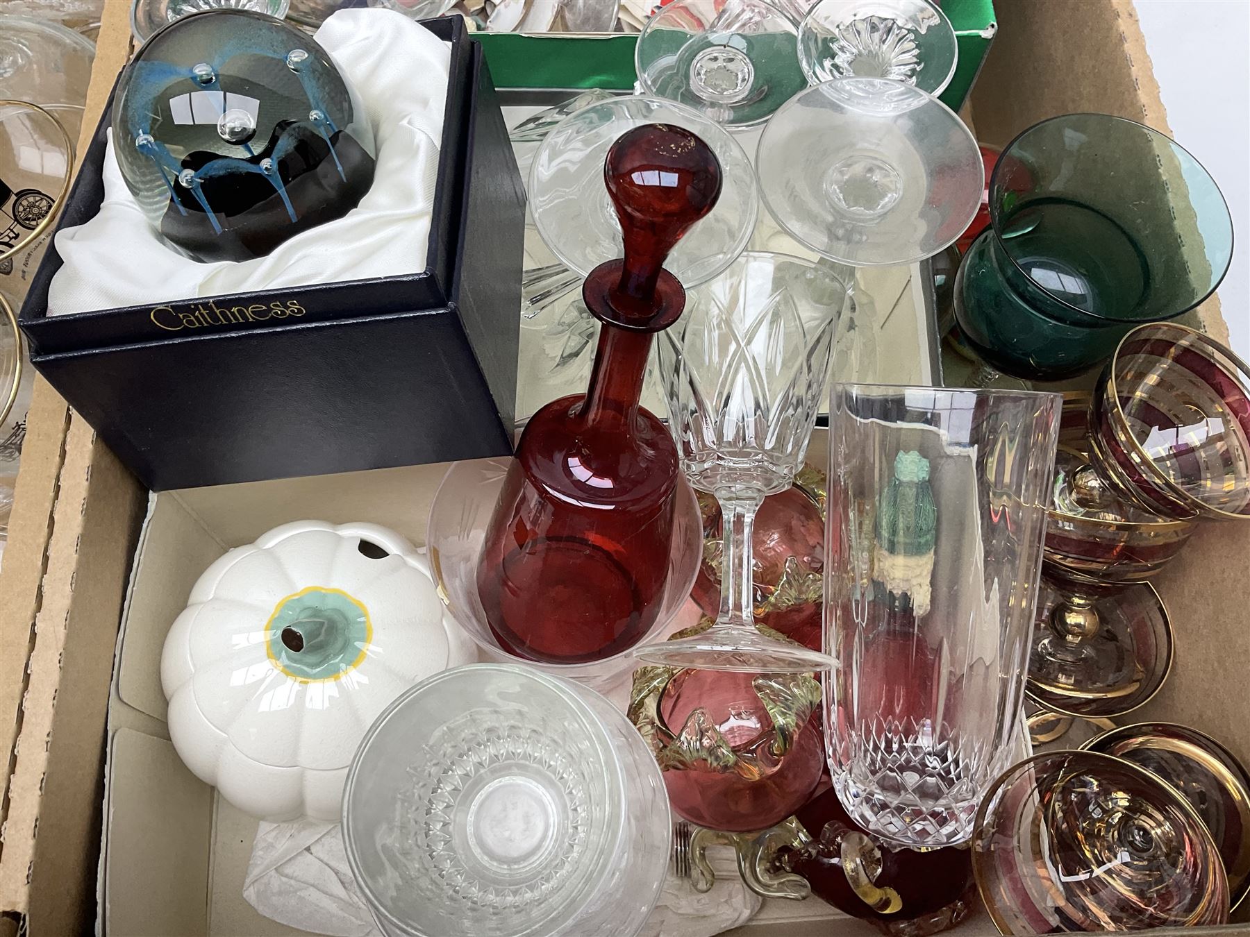 Large quantity of glassware to include Dartington decanter - Image 5 of 13