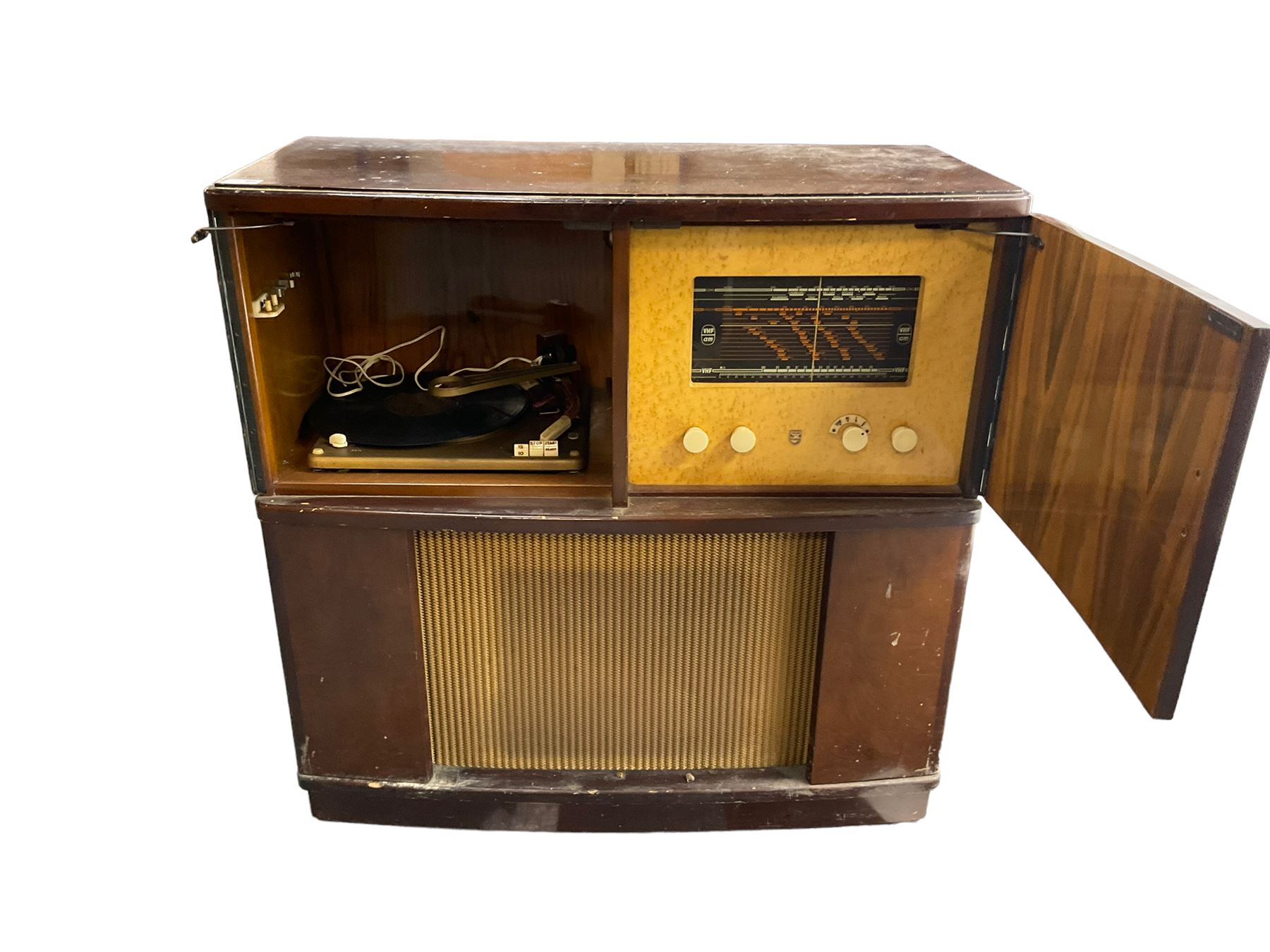 Philips gramophone cabinet (W90cm - Image 4 of 4