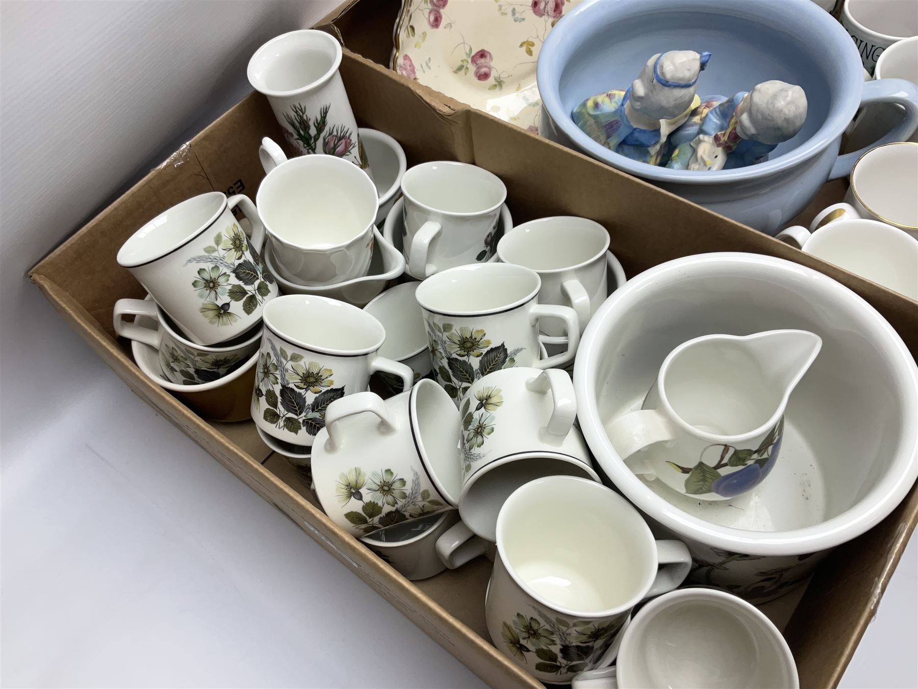 Large collection of ceramics to include God Speed the Plough loving cup - Image 4 of 14