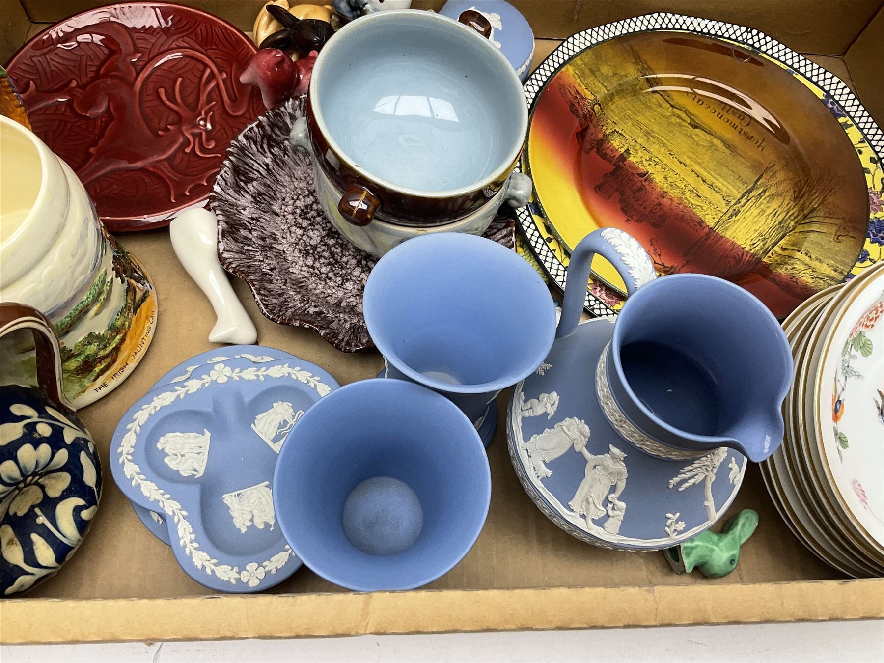Quantity of Victorian and later ceramics to include Wedgwood Jasperware - Image 14 of 20