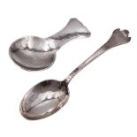 Two modern Arts and Crafts style silver spoons both by Guild of Handicraft