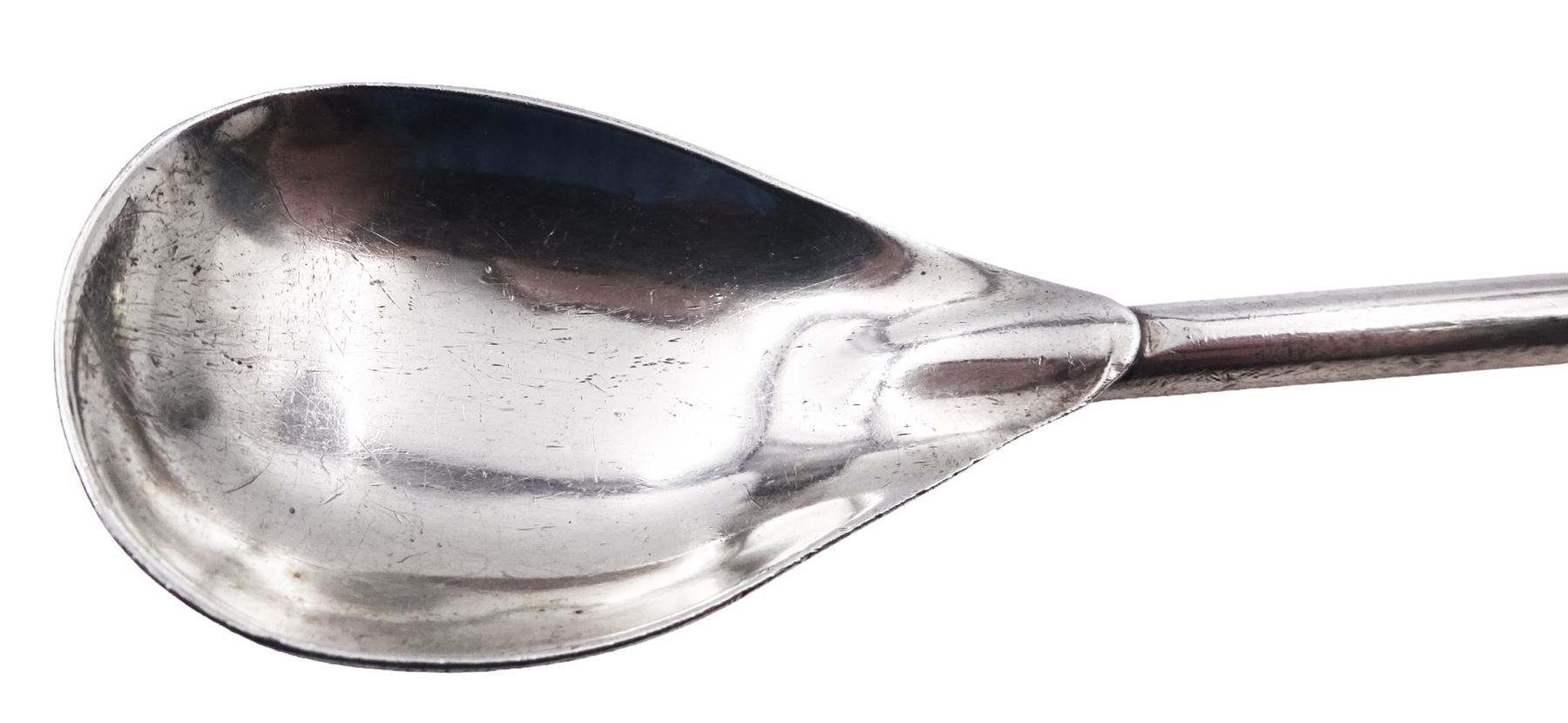 Mid 20th century silver cocktail spoon by Georg Jensen - Image 3 of 5