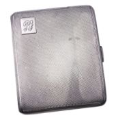 Mid 20th century silver cigarette case