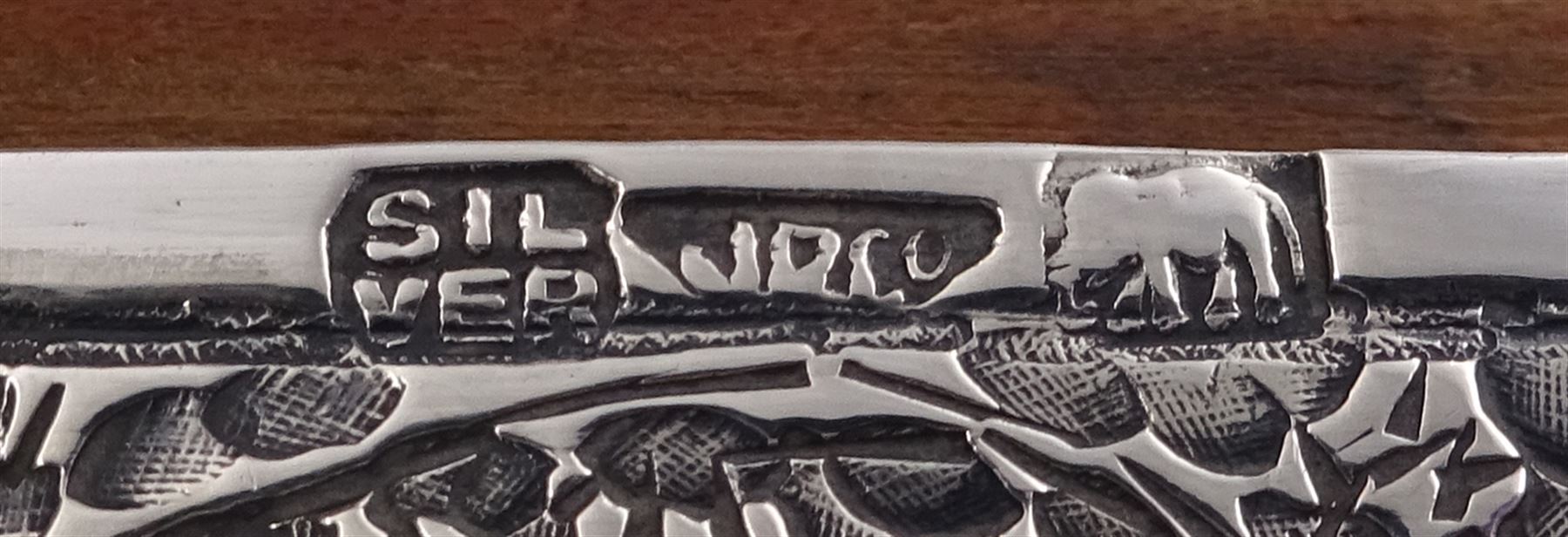 Indian silver cigarette box - Image 3 of 4