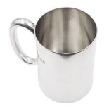 Mid 20th century silver tankard