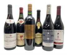 Mixed red wines