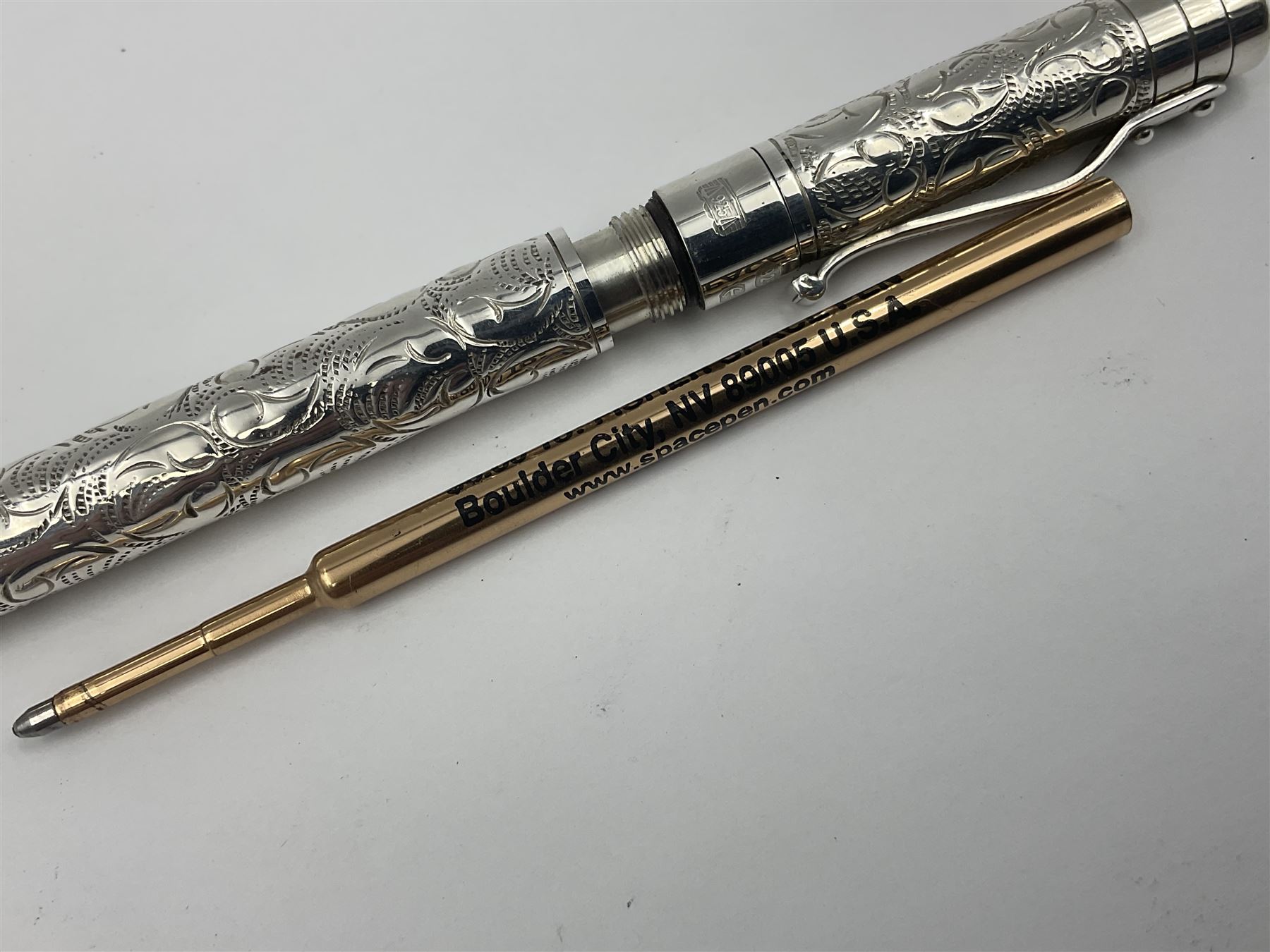 Silver Yard-o-Led Viceroy ballpoint pen - Image 16 of 16