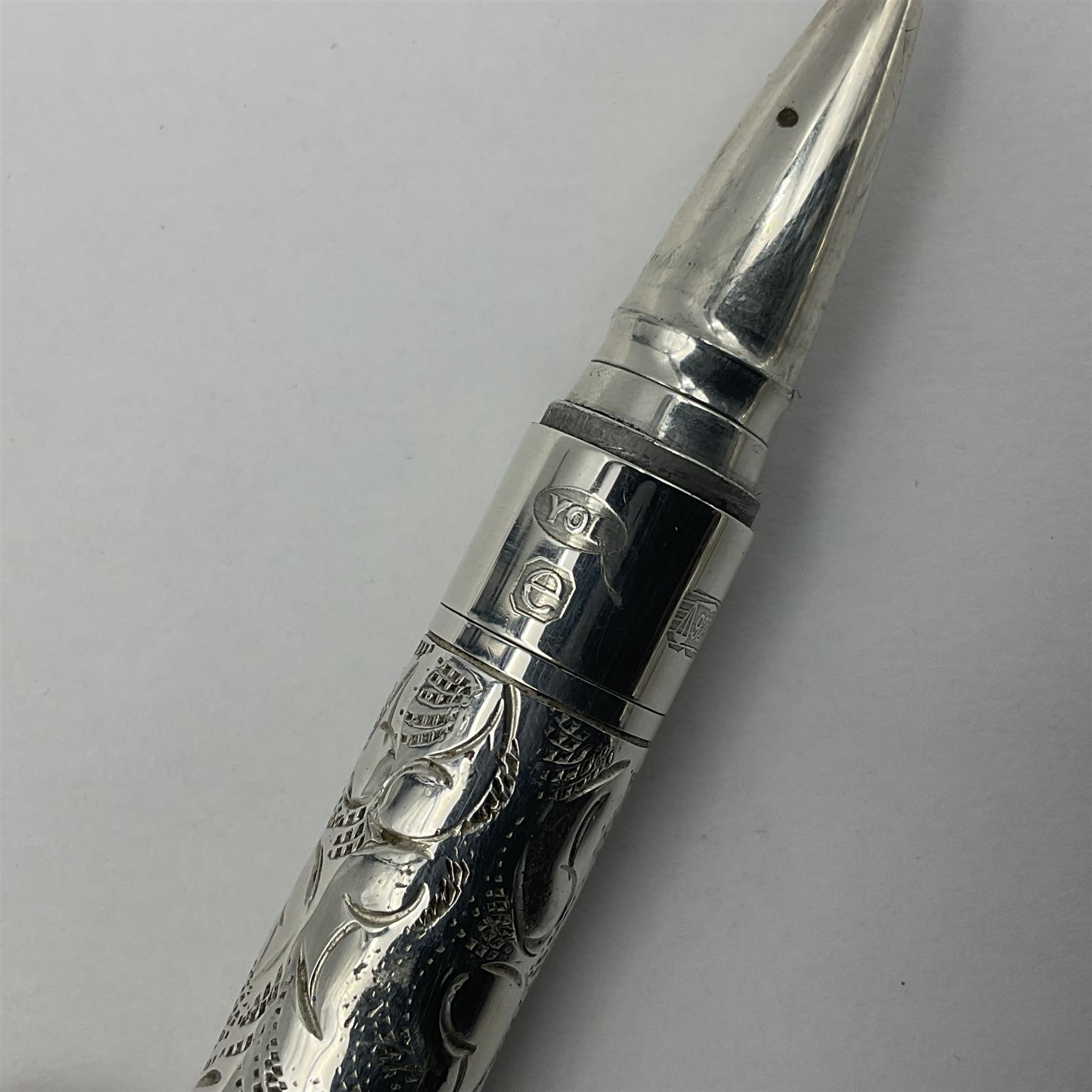 Silver Yard-o-Led Viceroy ballpoint pen - Image 6 of 16