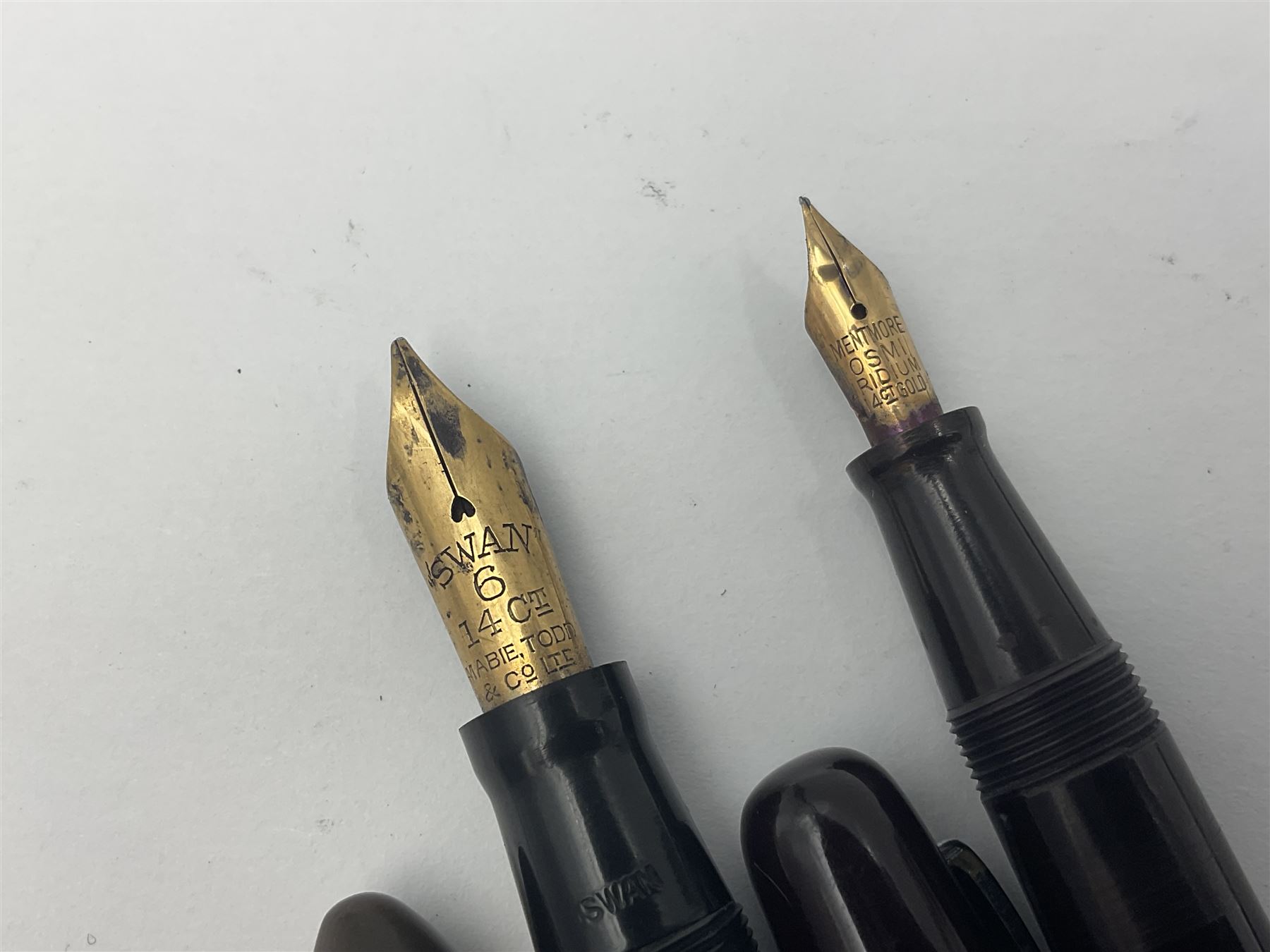Group of five 14ct gold nib fountain pens - Image 2 of 10