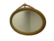 Gilt Adam style mirror