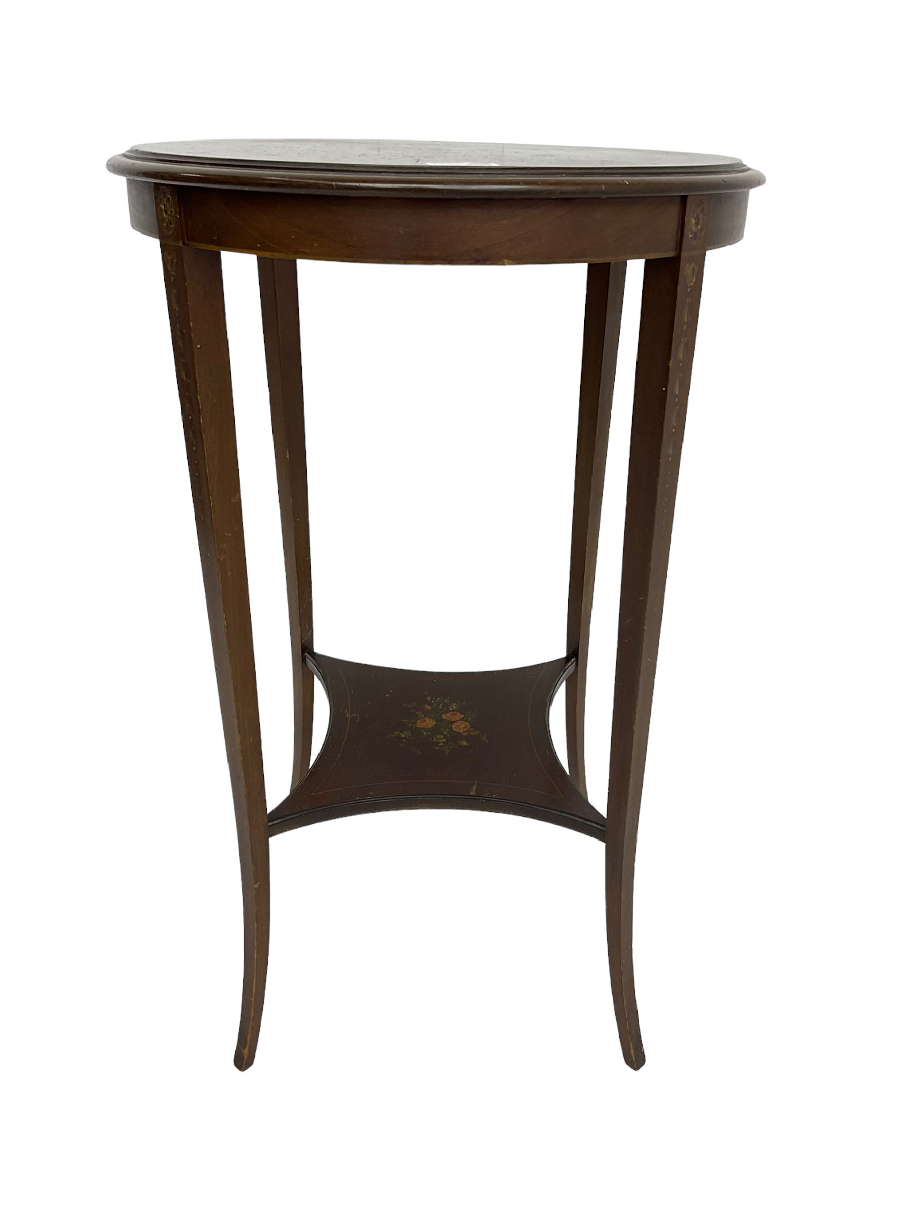 Greenwood and Sons York - early 20th century mahogany side or lamp table - Image 6 of 6