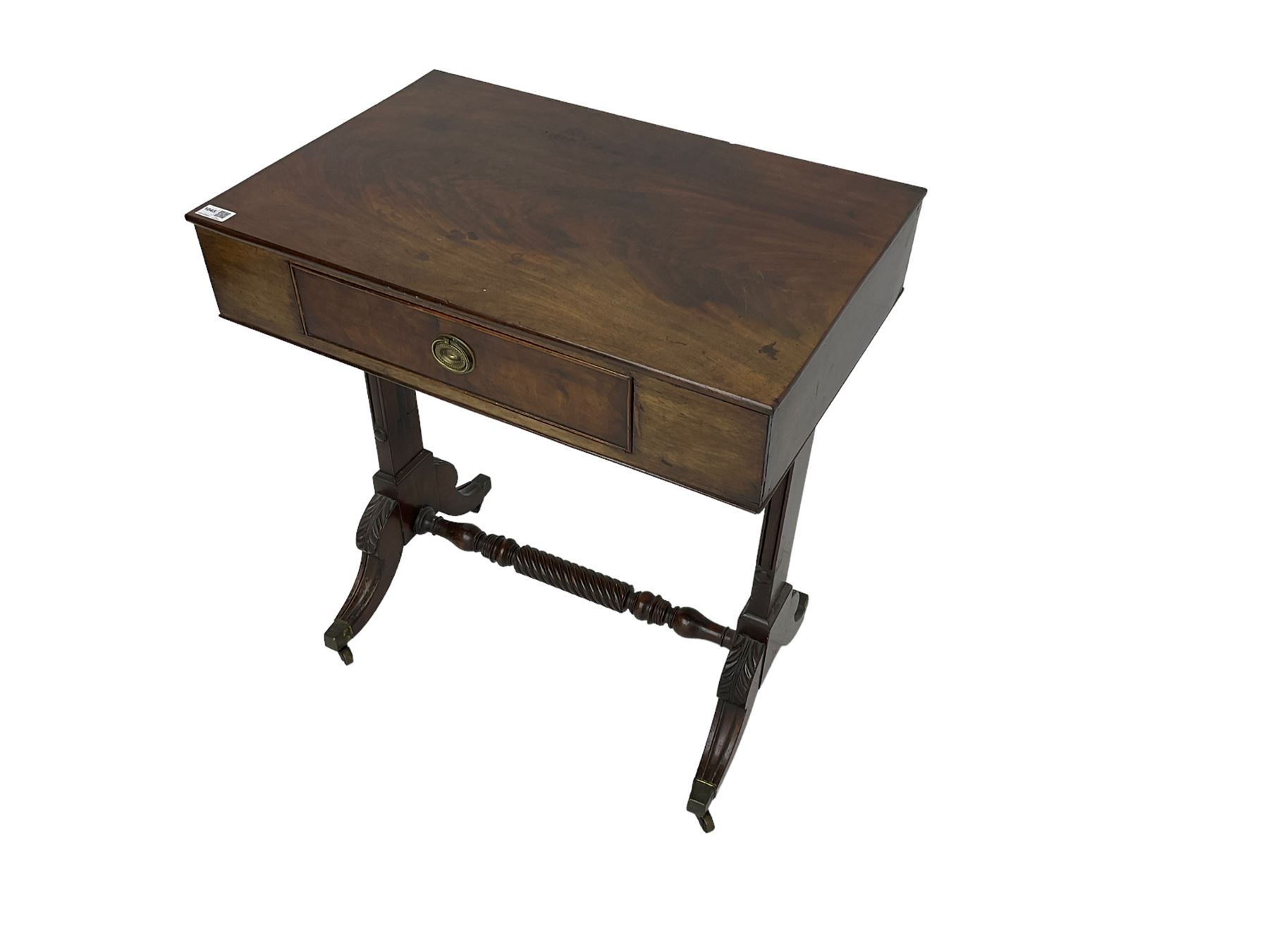 19th century mahogany side table - Image 5 of 6