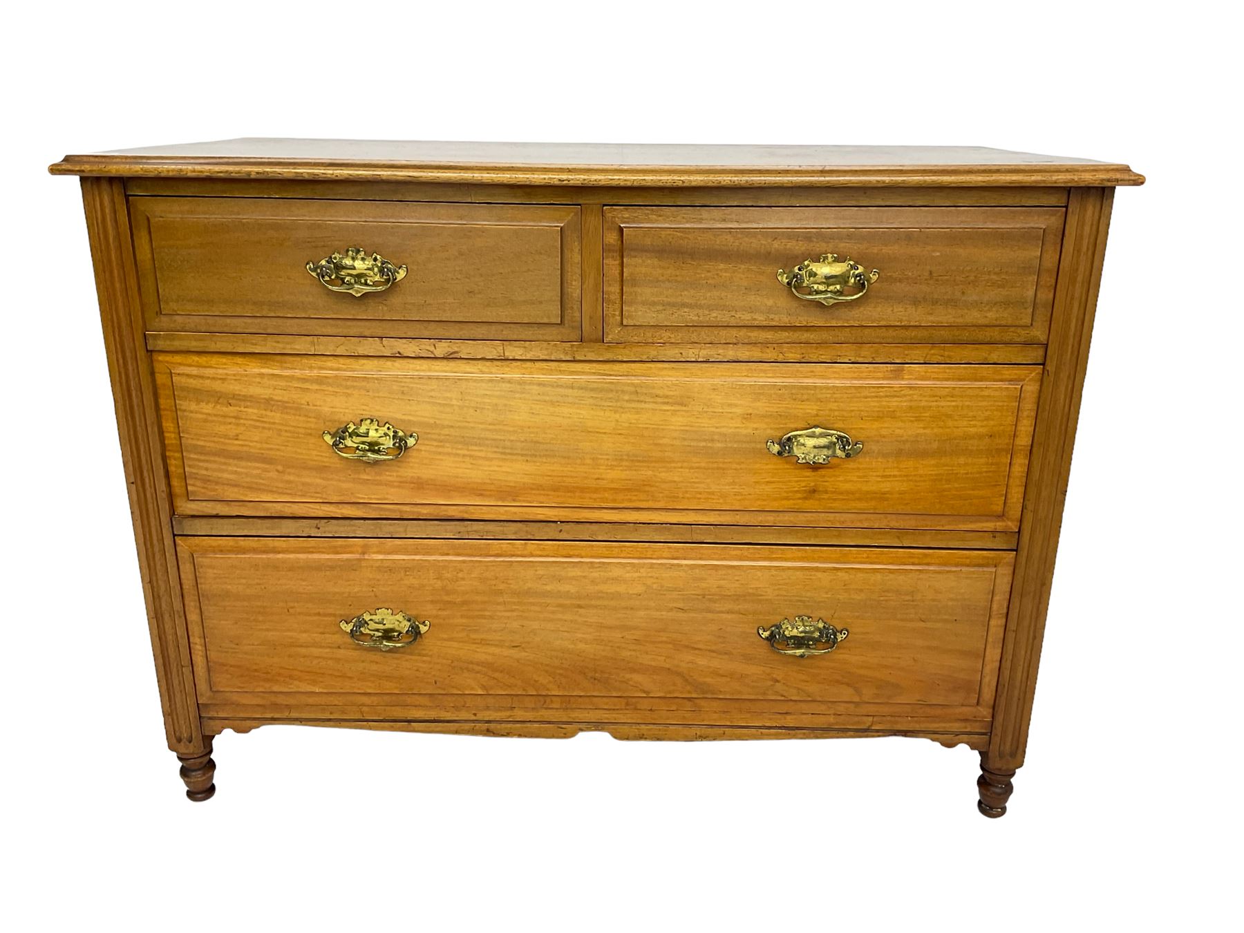 Late 19th century walnut chest