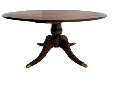 Shaw and Riley of Thirsk - Regency design mahogany dining table