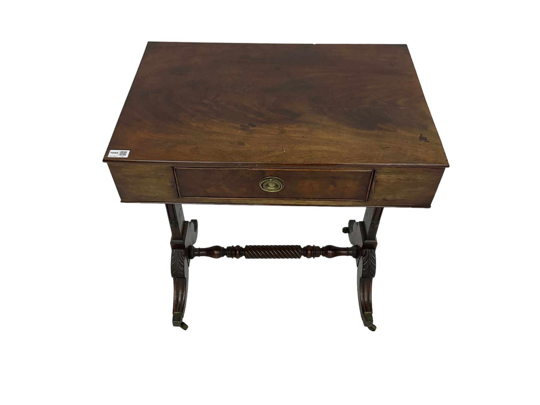 19th century mahogany side table - Image 6 of 6