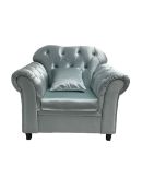 Chesterfield shaped armchair