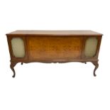 Dynatron - walnut cased radiogram with built in speakers
