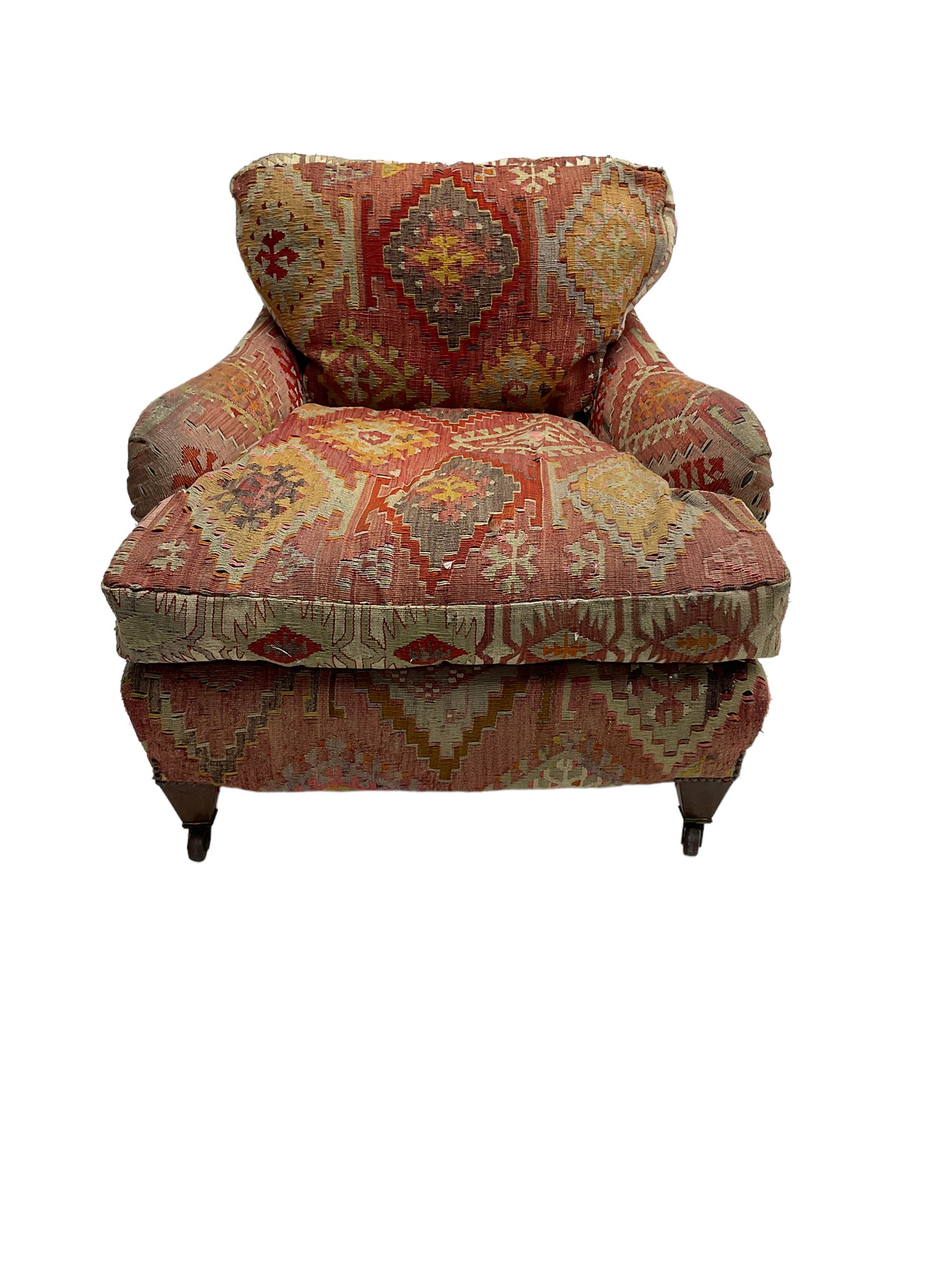 Early 20th century Howard style armchair