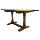 'Rabbitman' oak dining table