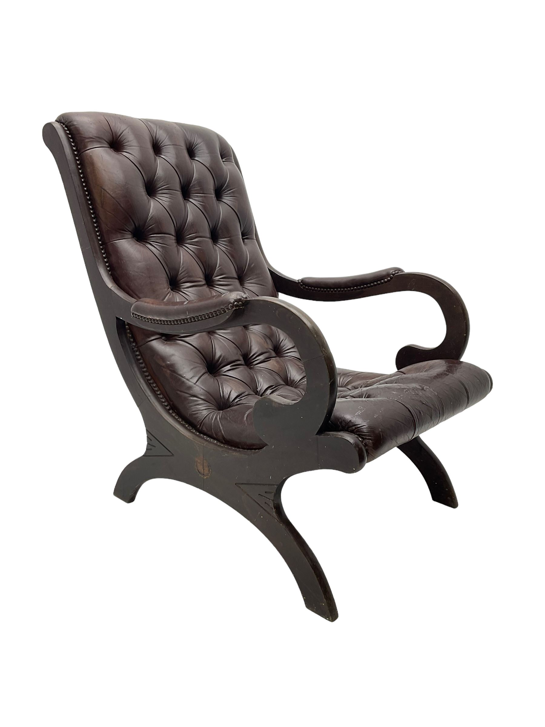Regency style armchair - Image 4 of 6