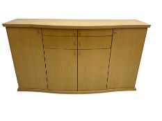 Skovby - light oak sideboard