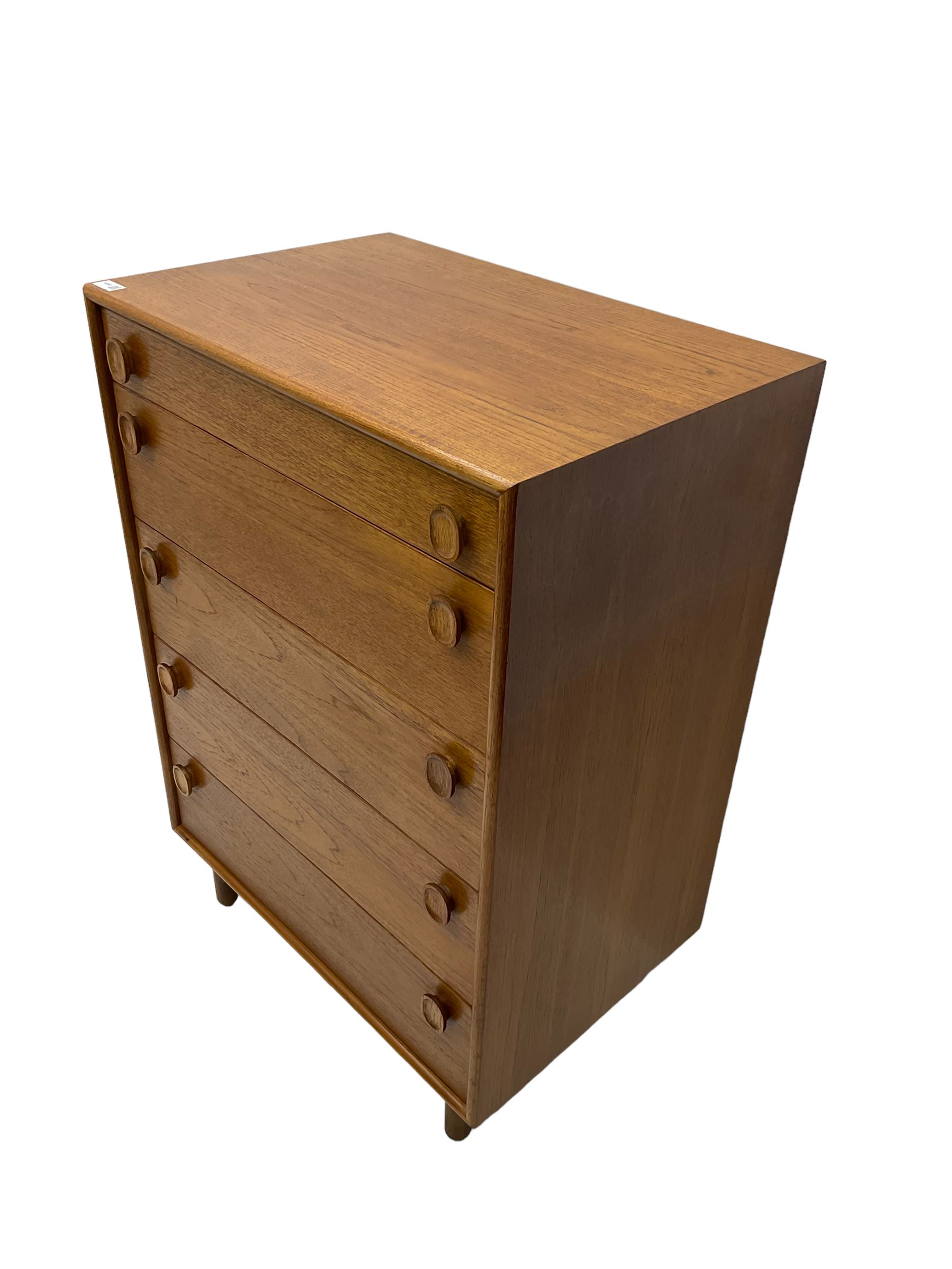 Meredew - mid-20th century teak chest of drawers - Image 3 of 6