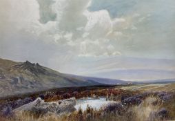 Frederick John Widgery (British 1861-1942): Moorland Scene