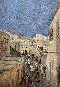 Continental School (20th century): North African Scene