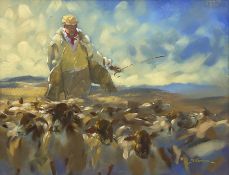 Jeremy Taylor (British 1957-): The Shepherd