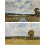 Bill Lowe (British 1922-2006): Ryedale Landscapes