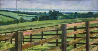 James Neal (Northern British 1918-2011): 'Looking Towards the Humber Estuary'