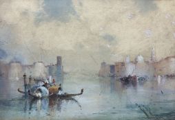 Wilfred Knox (AKA A D Bell) (British 1884-1966): Venetian Lagoon